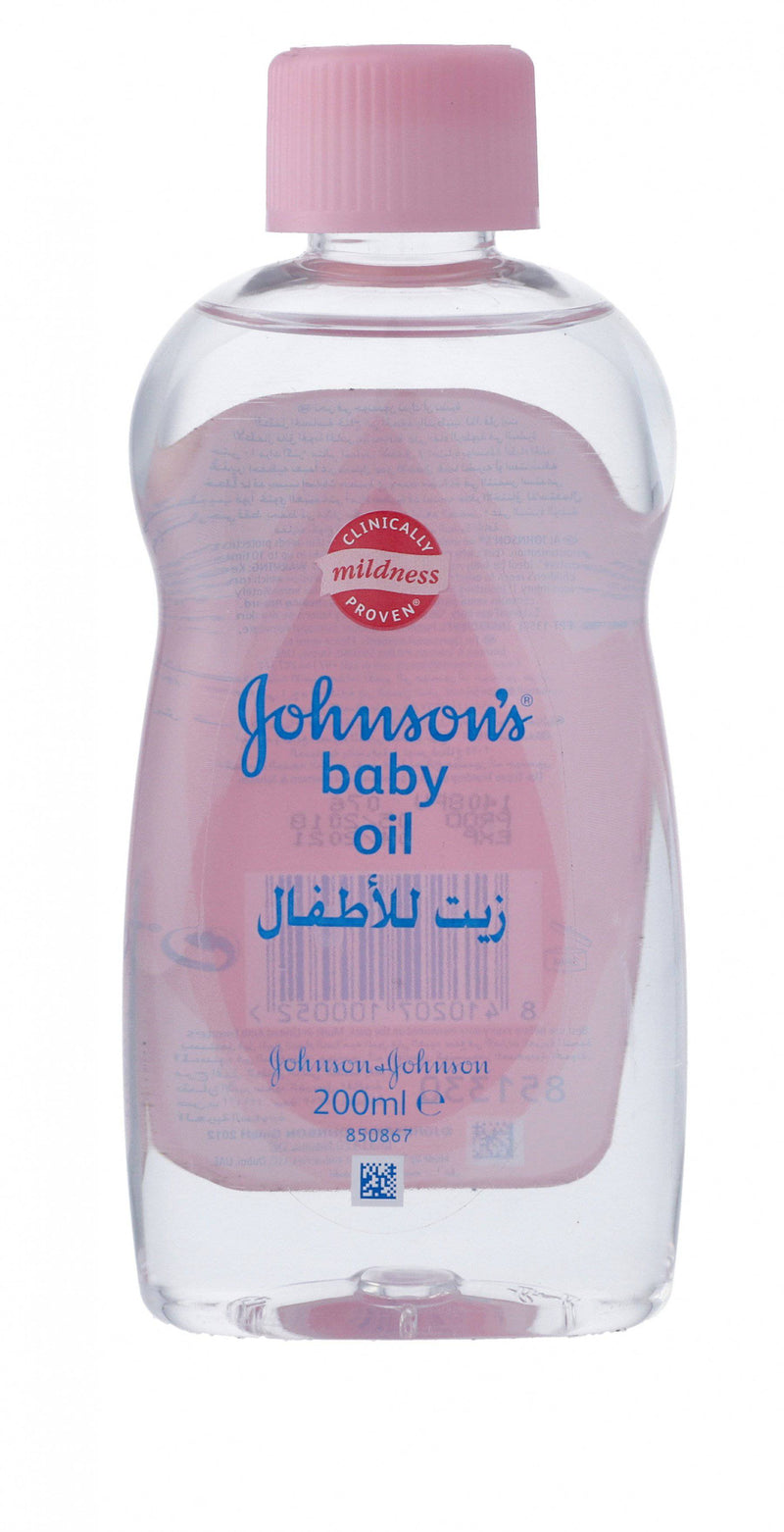 Johnsons Baby Oil 200ml – HKarim Buksh