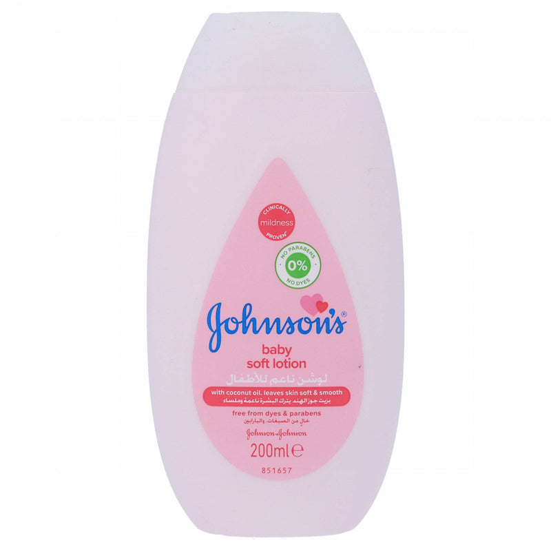 Johnsons Baby Soft Lotion 200ml - HKarim Buksh