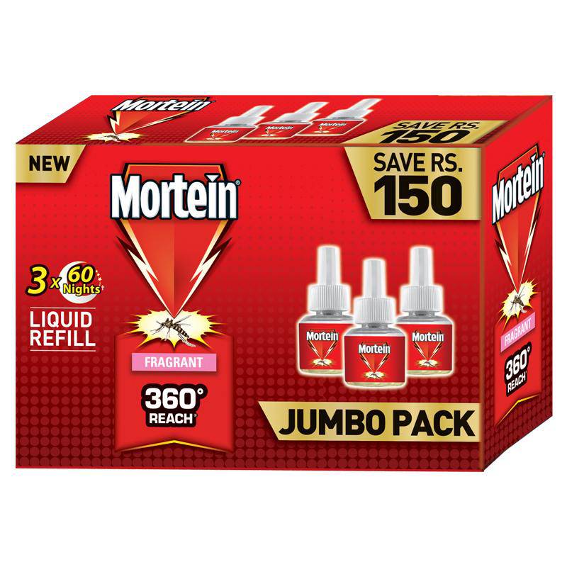 Mortein Led Refill 3X60N Fragrant 180 Nights - HKarim Buksh