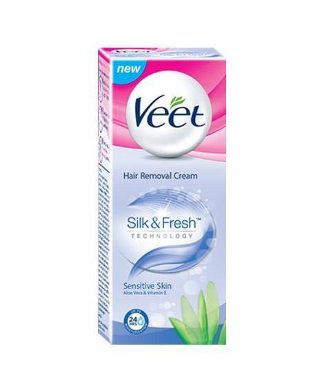 Veet Cream Silk & Fresh Sensitive 50gm - HKarim Buksh