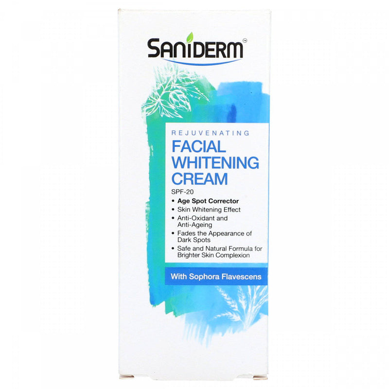 Saniderm Facial Whitening Cream SPF-20 with Sophora Flavescens 50g - HKarim Buksh