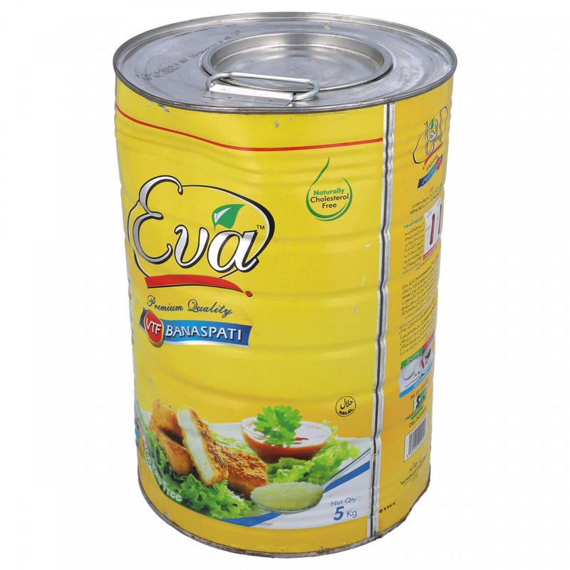 Eva Premium Quality Vtf Banaspati Tin 5Kg - HKarim Buksh