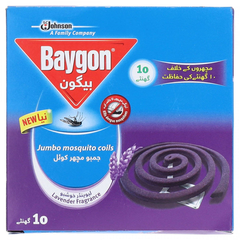 Baygon Jumbo Mosquito Coils (10 Coils) - HKarim Buksh
