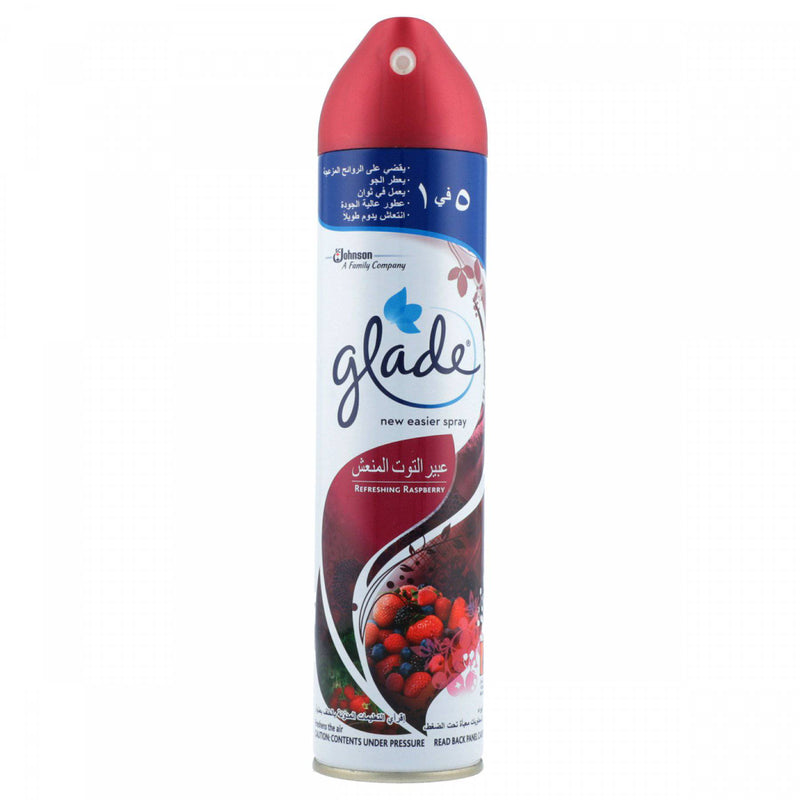 Glade Airfreshner Refreshing Rasberry 300ml - HKarim Buksh