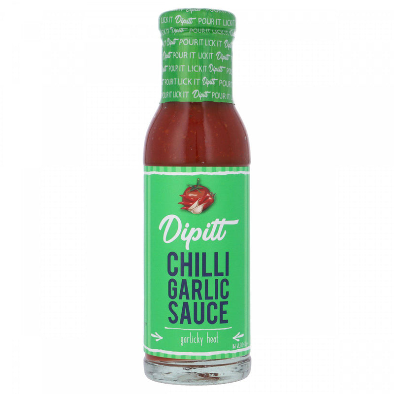 Dipitt Chilli Garlic Sauce Garlicky Heat 310g - HKarim Buksh