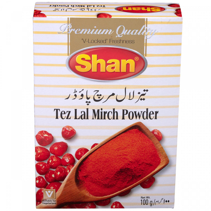 Shan Tez Lal Mirch Powder 100g - HKarim Buksh