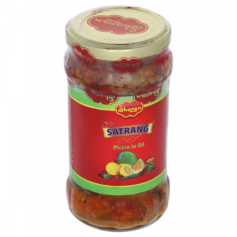 Shezan Satrang Pickle in Oil 330g - HKarim Buksh