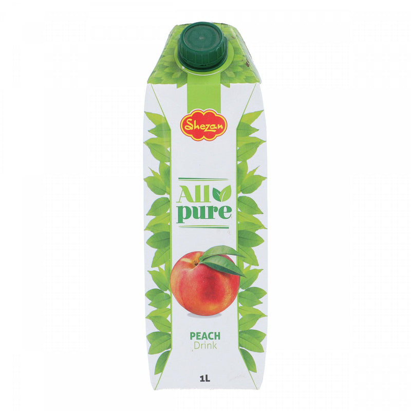 Shezan All Pure Peach Nectar 1 Litre - HKarim Buksh