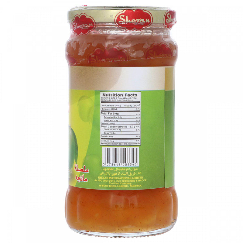 Shezan Mango Chutney 400g - HKarim Buksh