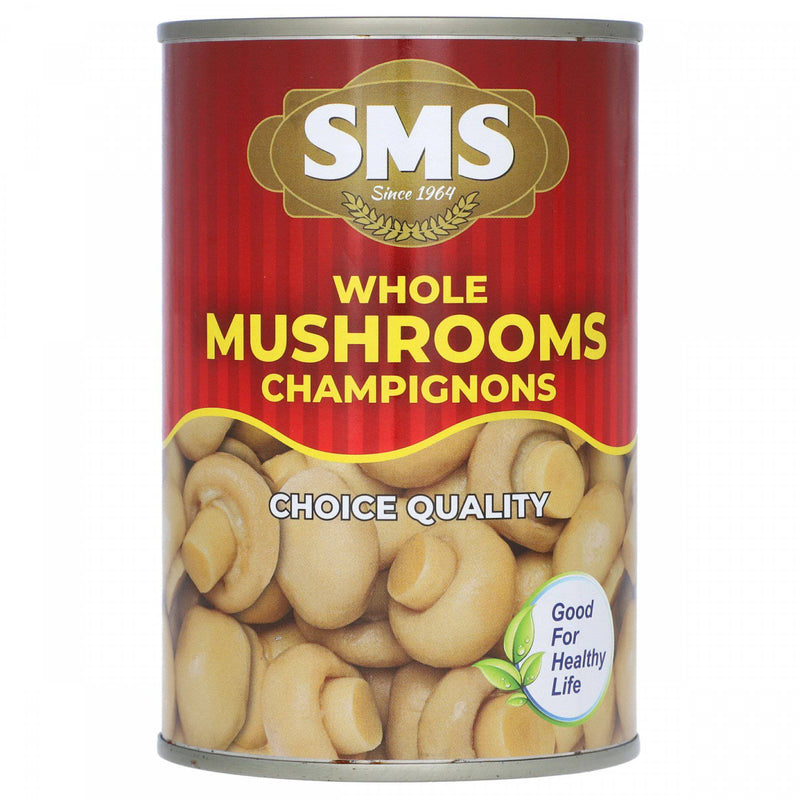 Sms Whole Mushrooms Champignons Choice Quality 400g - HKarim Buksh