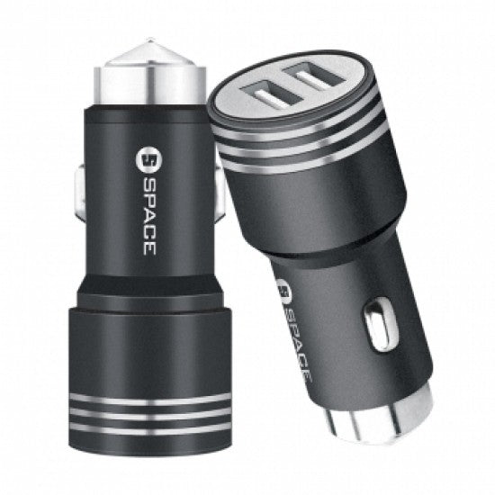 DUAL USB PORT METAL CC-155 - HKarim Buksh