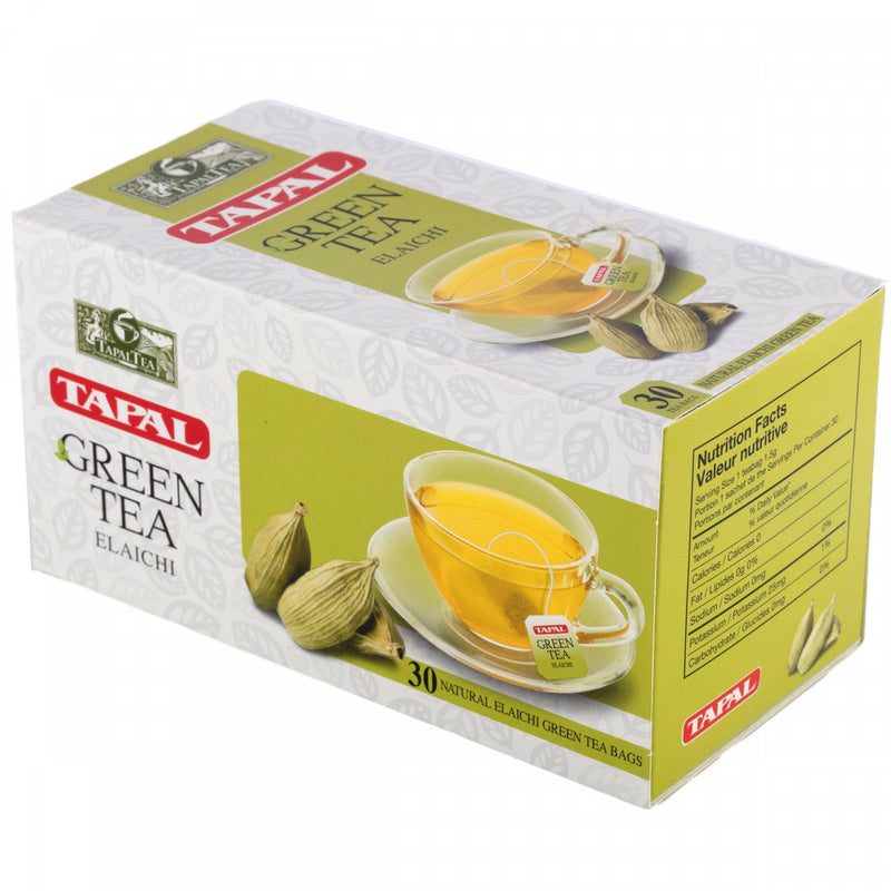 Tapal Green Tea Elaichi 30 Tea Bags - HKarim Buksh