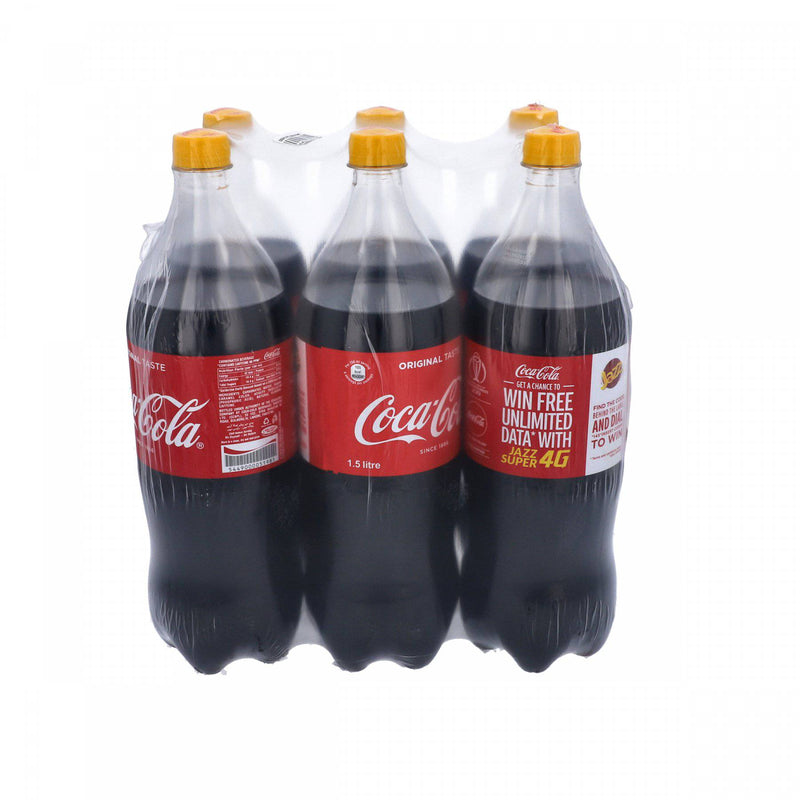 Coca Cola 1.5 Litre x 6 - HKarim Buksh