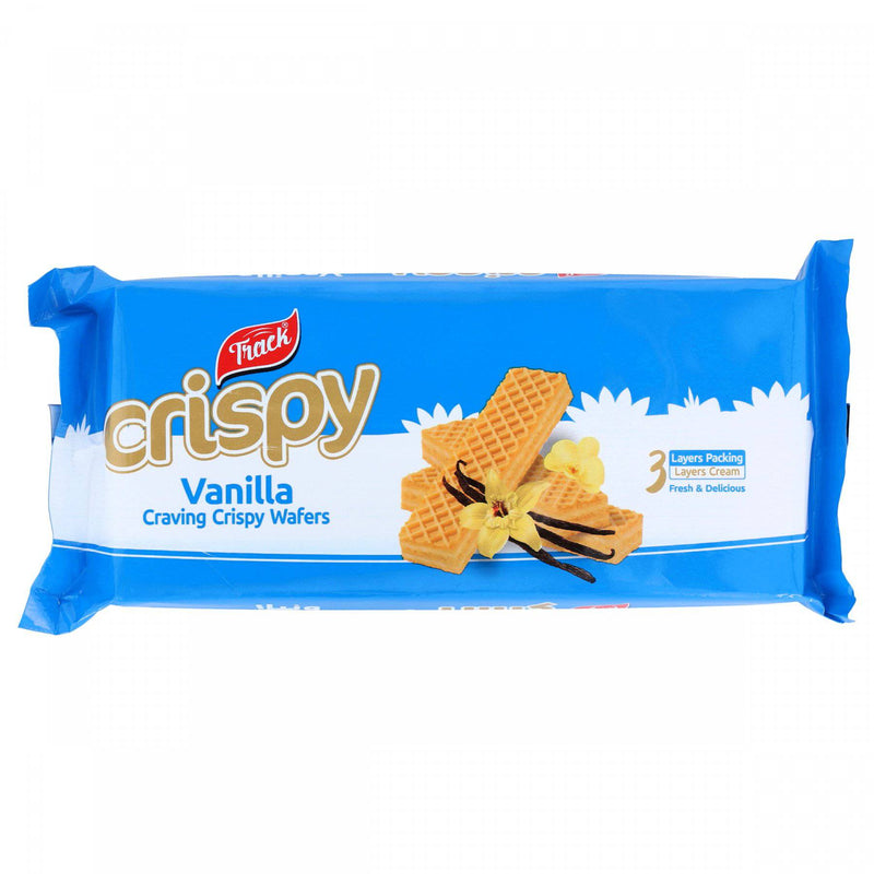 Track Crispy Vanilla Craving Crispy Wafers 150g - HKarim Buksh