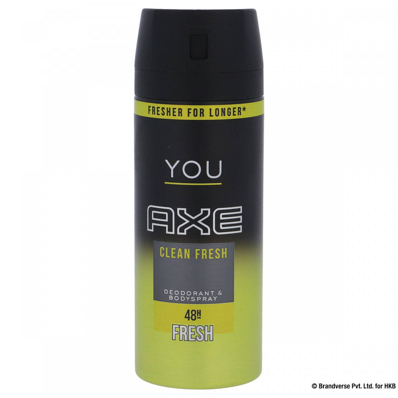 Axe Clean Fresh Deoderant & Bodyspray 150ml - HKarim Buksh