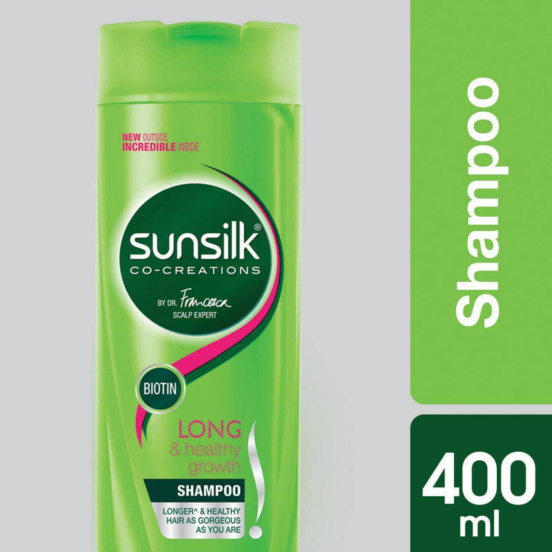 Sunsilk Long & Healthy Shampoo 400ml - HKarim Buksh