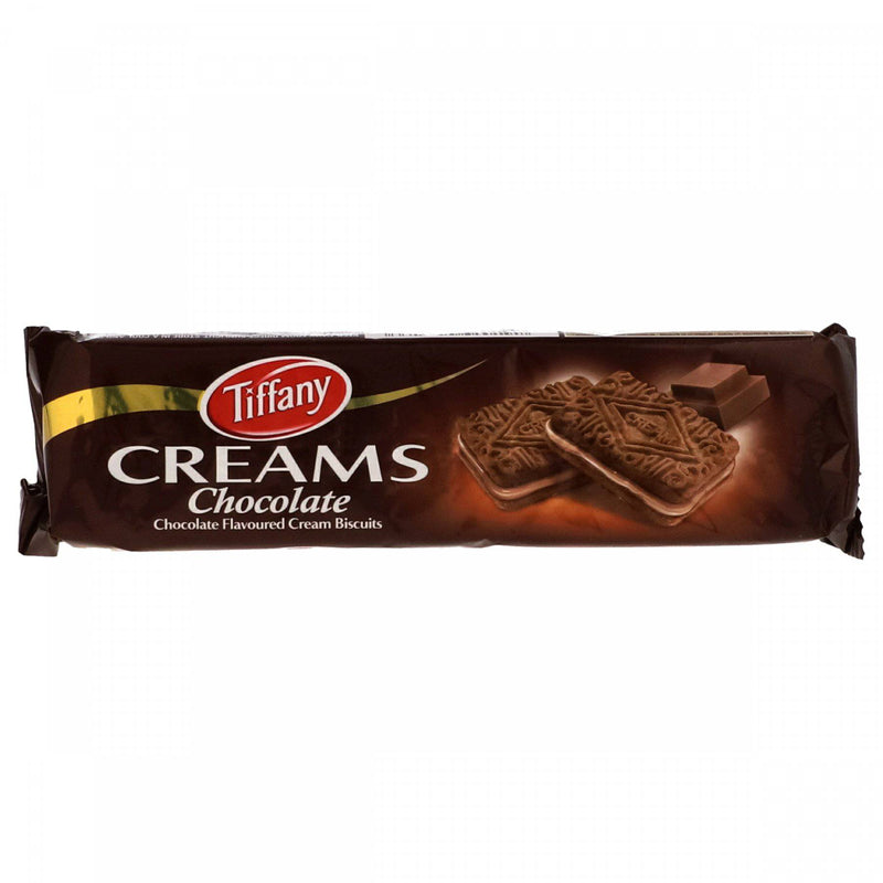 Tiffany Creams Chocolate Flavored Cream Biscuits 84g - HKarim Buksh