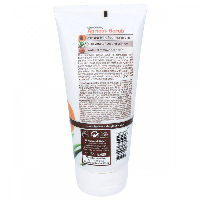 Herbal Hollywood Style Formulas Deep Cleansing Apricot Scrub 150ml - HKarim Buksh