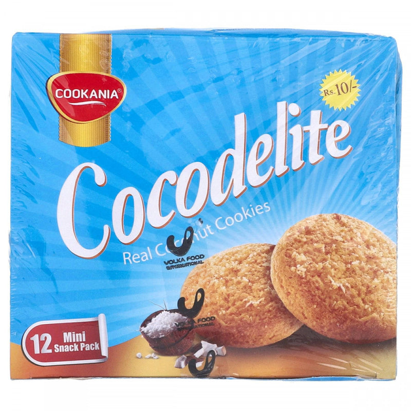 Cookania Cocodelite Real Coconut Cookies 12 Mini Snack Pack - HKarim Buksh