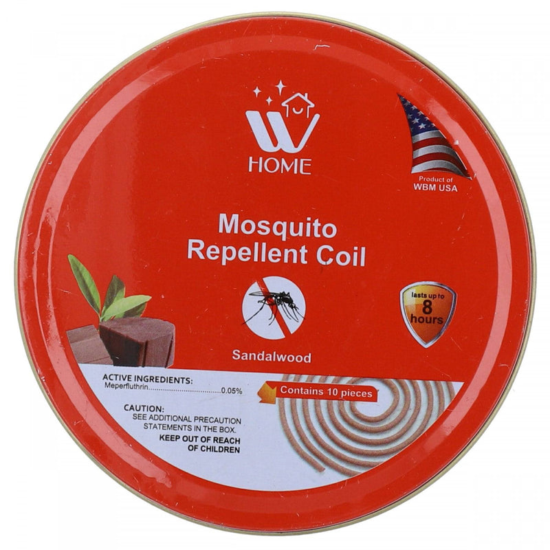 HOME Mosquito Repellent Coil Sandalwood 10 Pieces - HKarim Buksh