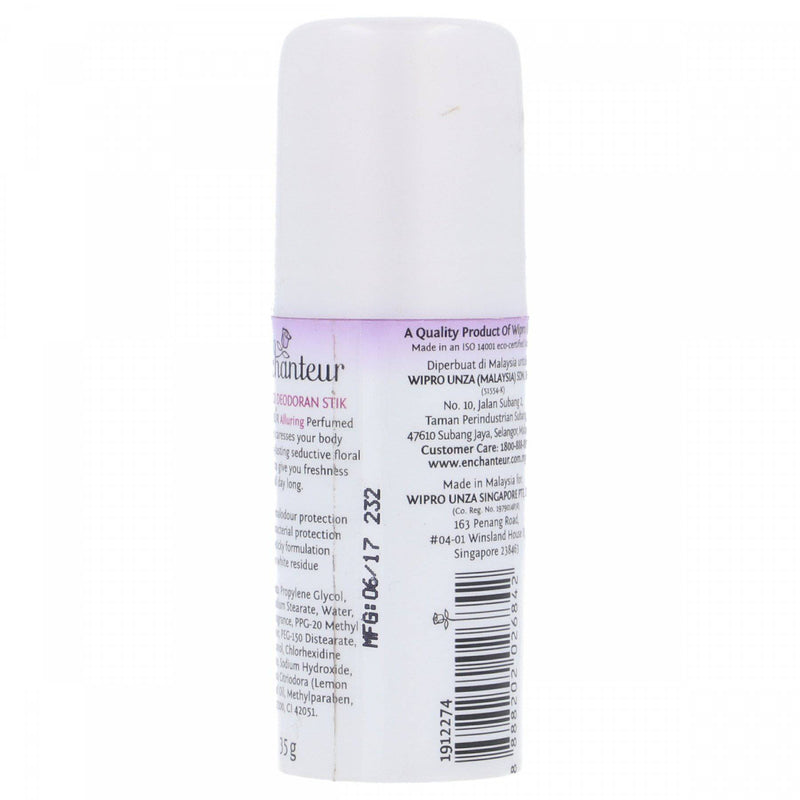 Enchanteur Alluring Perfumed Deo Stick 35g - HKarim Buksh