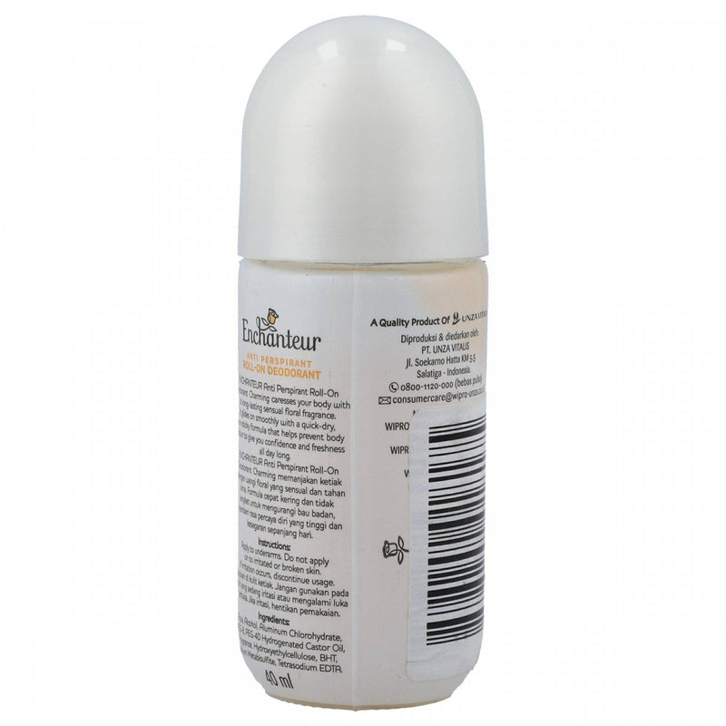 Enchanteur Anti Perspirant Roll-On Deo Charming 40ml - HKarim Buksh