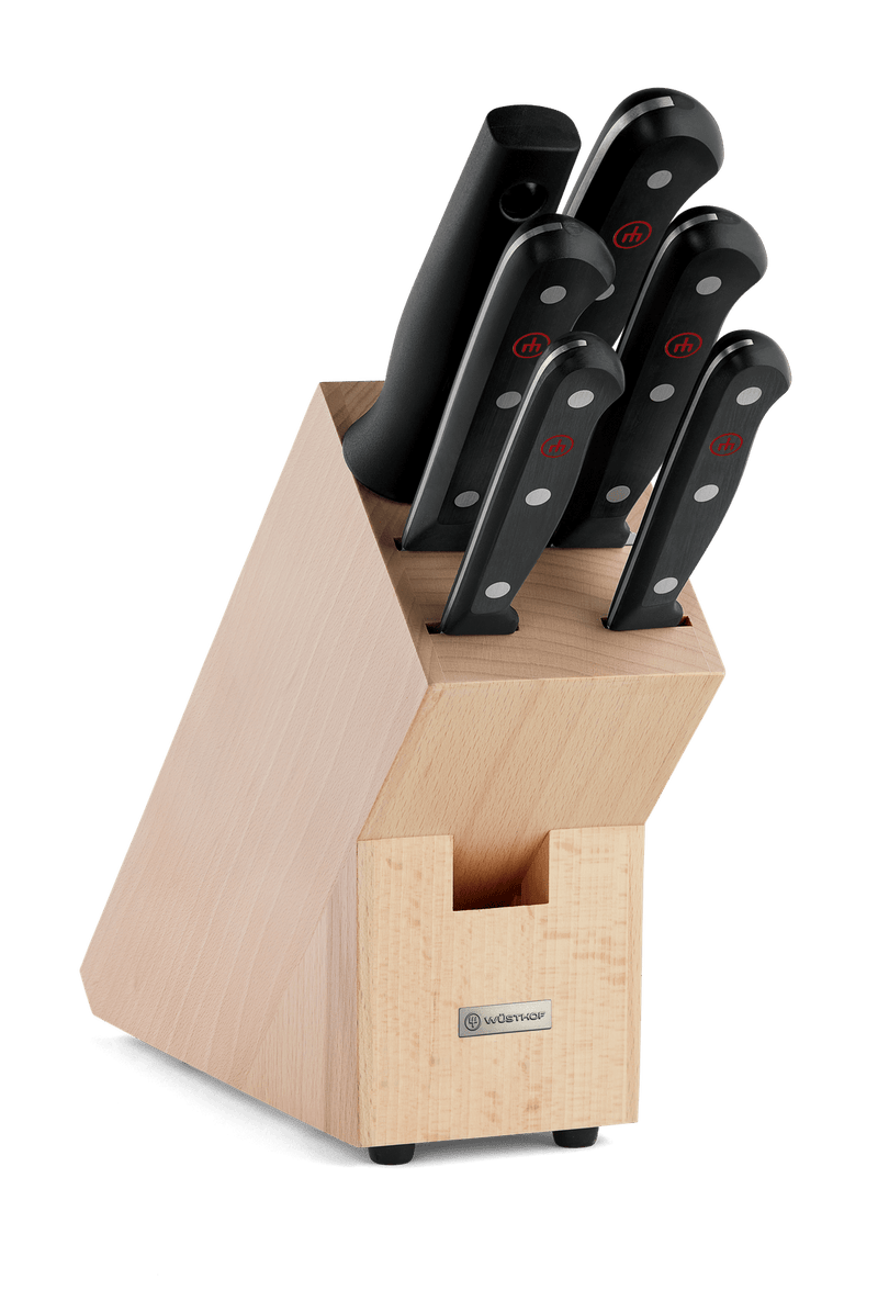 Wüsthof Gourmet Knife Block with 6 pcs. - HKarim Buksh