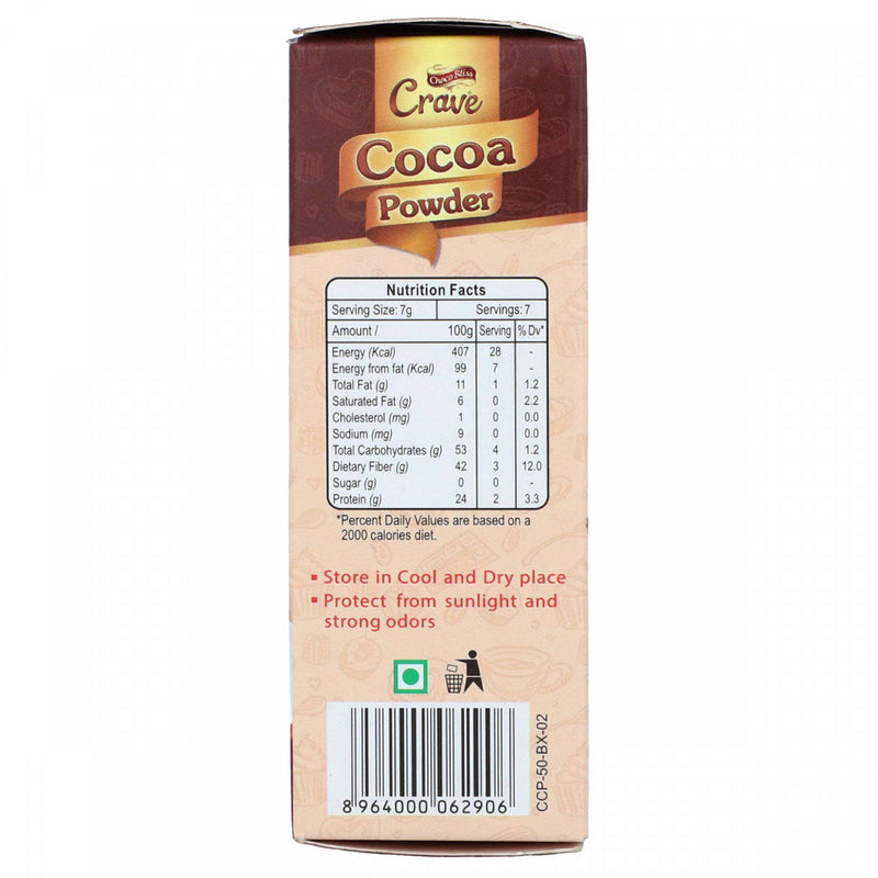 Crave Cocoa Powder 50g - HKarim Buksh