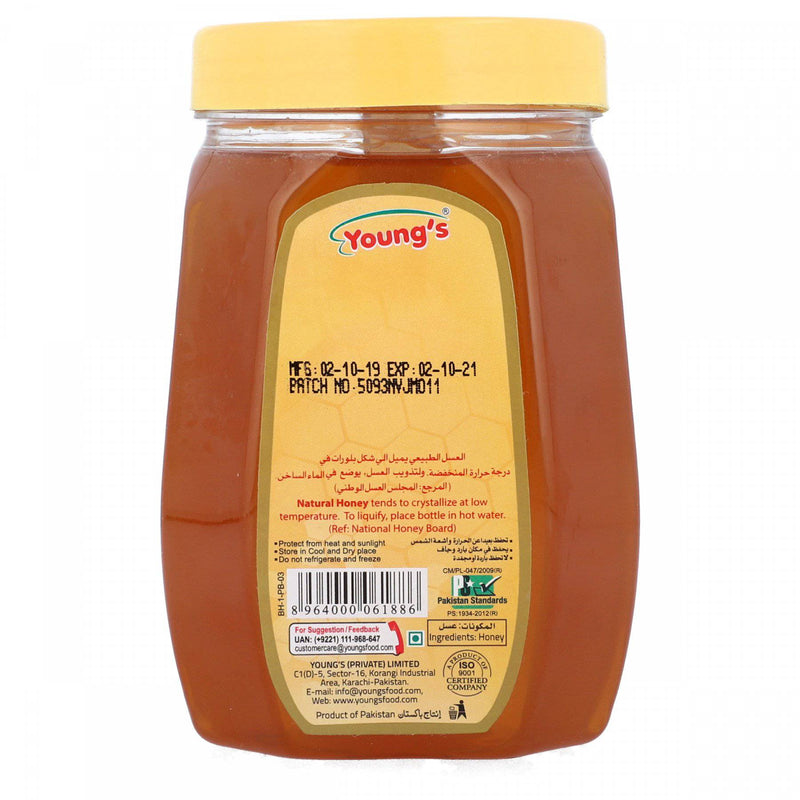 Youngs Bee Hives Natural Honey 1kg - HKarim Buksh