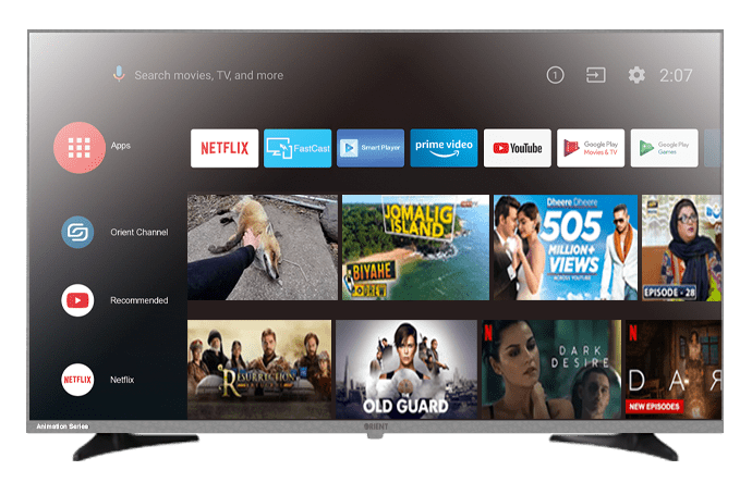 Orient Animation Black Uhd Led Tv 65 Inches - HKarim Buksh